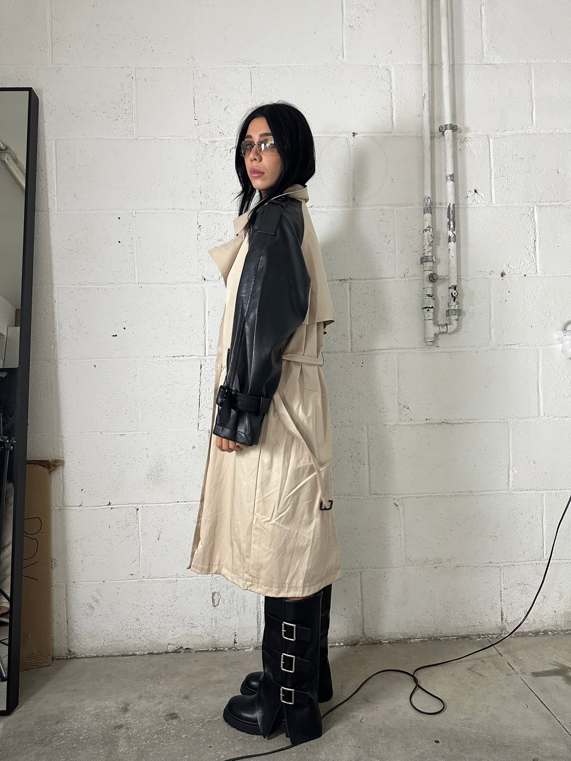 TRENCH LUCE NERA