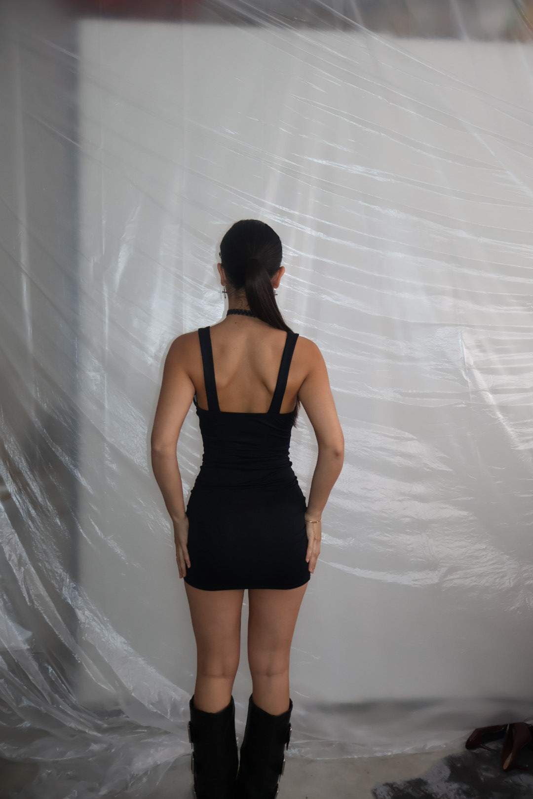 dress salvatutto nero