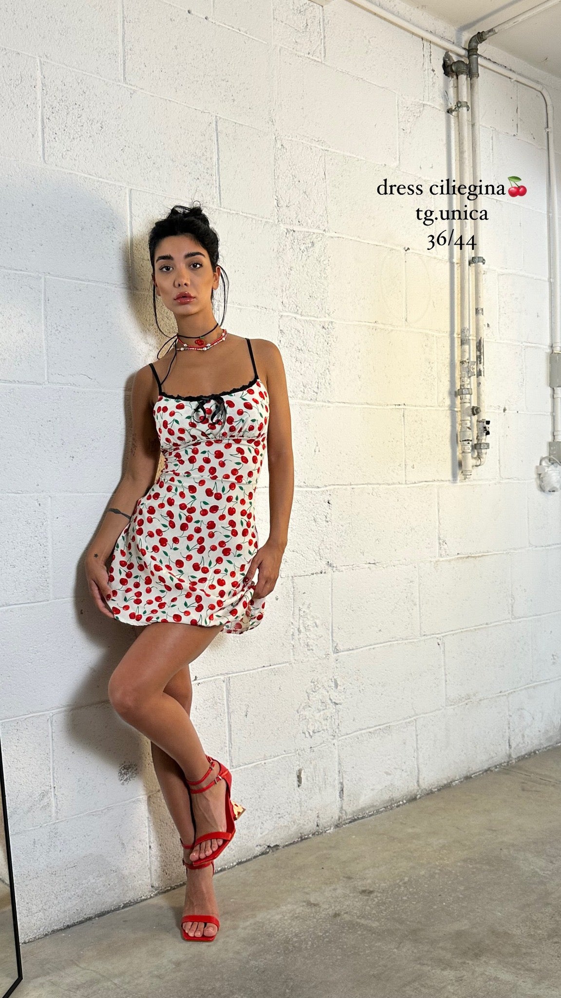 dress ciliegina in vendita nero