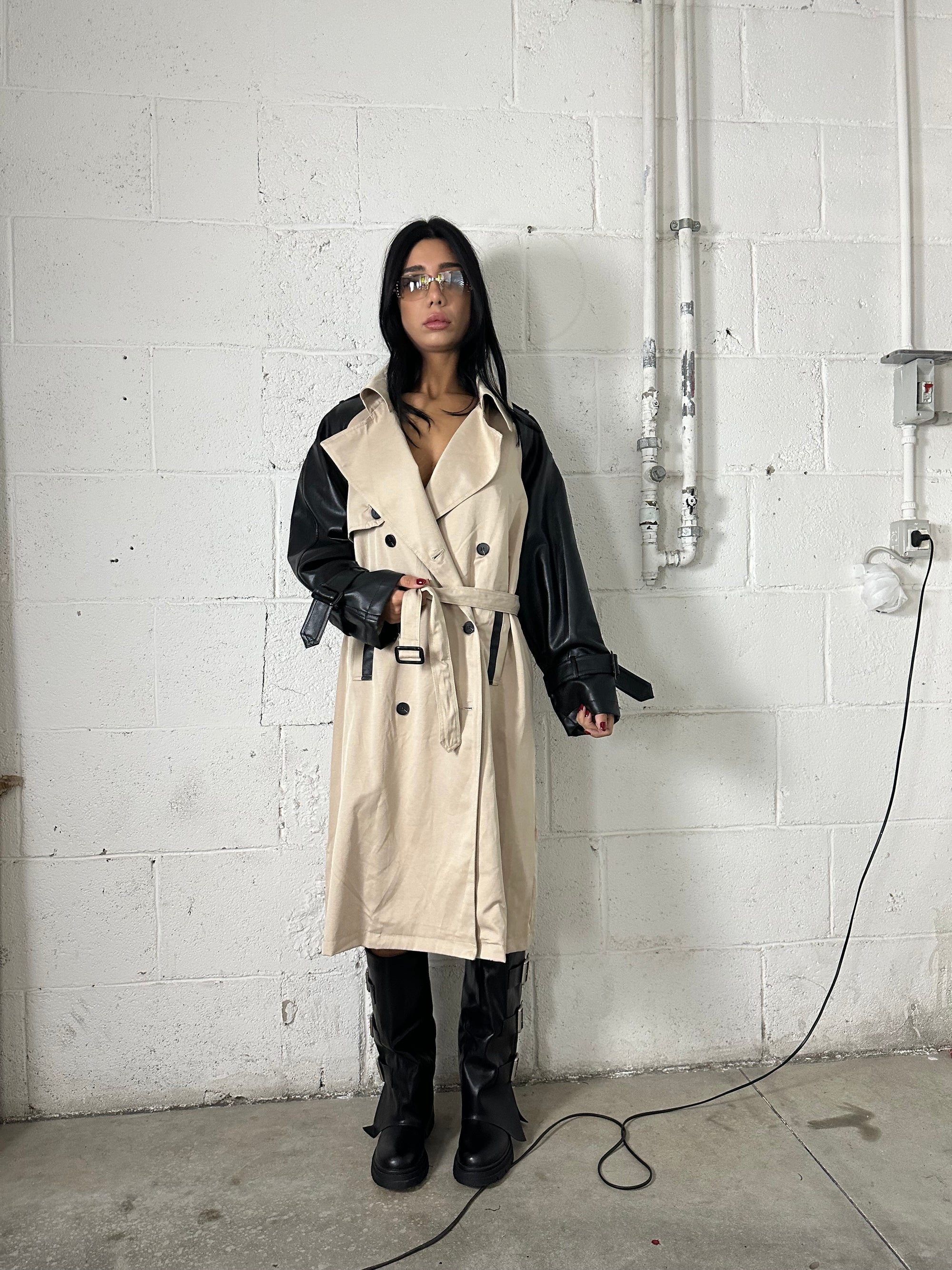 TRENCH LUCE NERA
