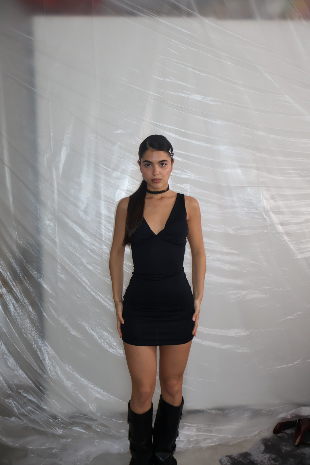 dress salvatutto nero