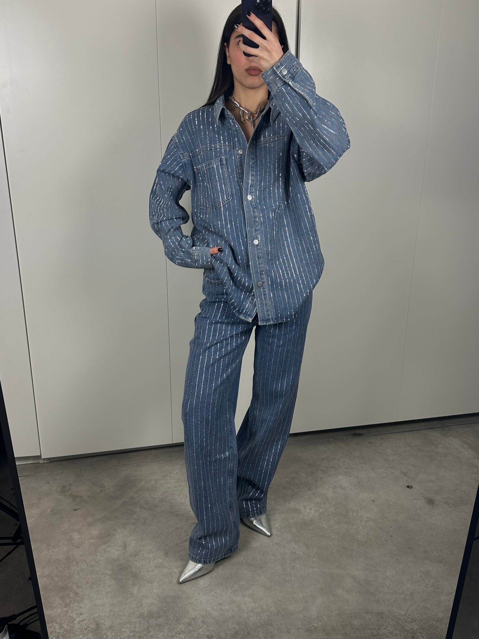 JEANS STRASS